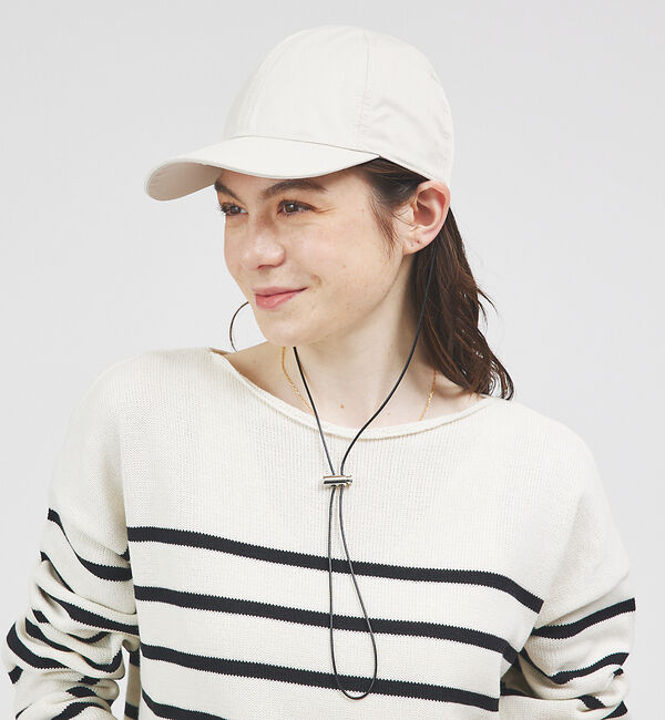 Rouge vif「【RUBEN】ストラップ付き ナイロンキャップ / はっ水」|その他|