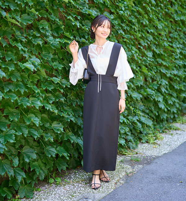 Rouge vif「【一部店舗限定】シアーキャンディースリーブブラウス」|シャツ・ブラウス|