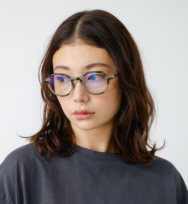 Rouge vif「【LE FOON / ルフォーン】クラウンパントダテメガネ / ブルーライトカッ」|メガネ|