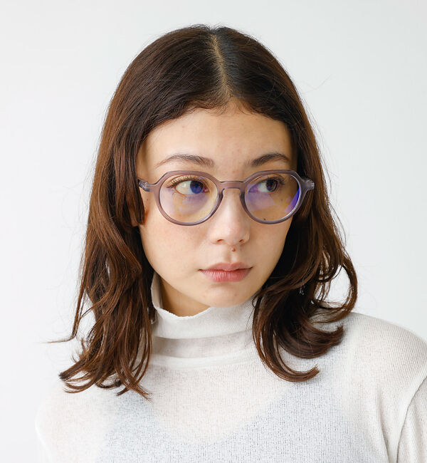 Rouge vif「【LE FOON / ルフォーン】クラウンパントダテメガネ / ブルーライトカッ」|メガネ|