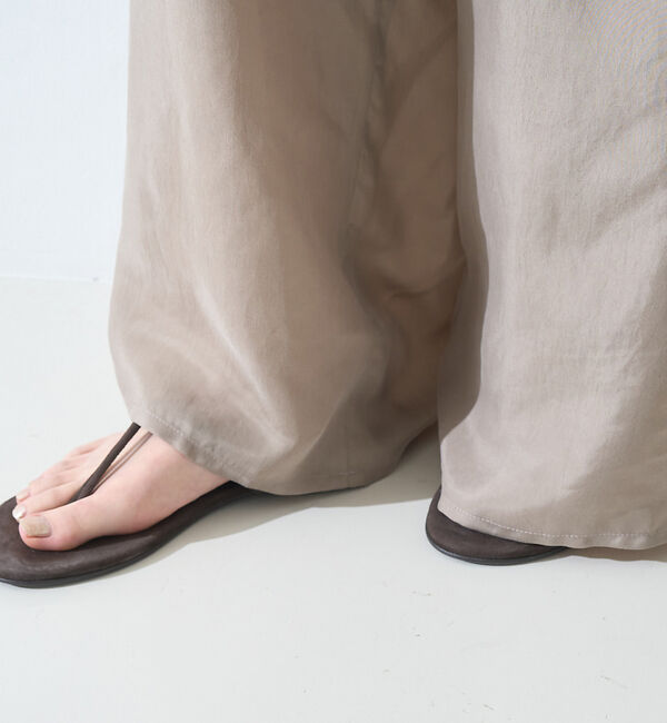 Rouge vif「【セットアップ対応】キュプラフィブリル ワイドパンツ」|その他|