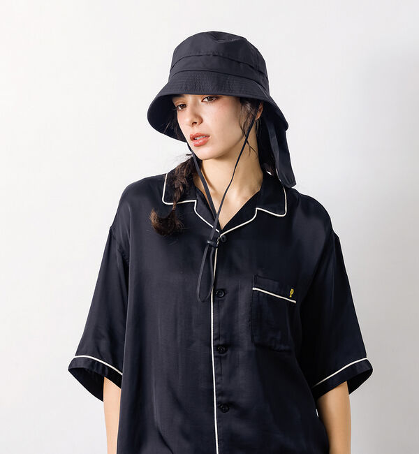 Rouge vif「【RUBEN / ルーベン】シェードバケットハット / 日焼け対策 / ストラッ」|その他|