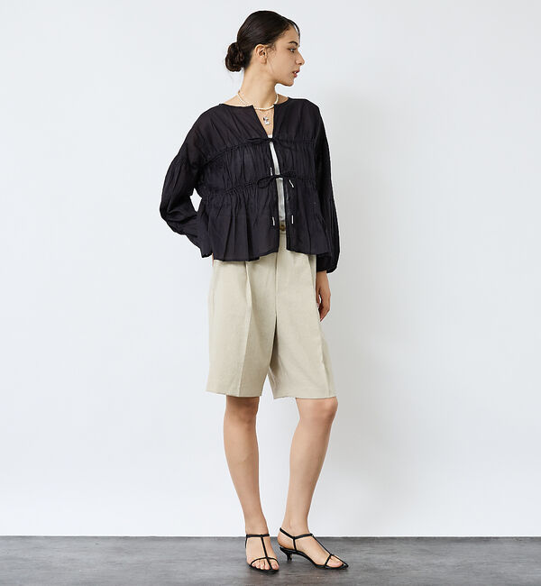 Rouge vif「【Le Melange/ル・メランジュ】スラブタッチドライショートパンツ/セット」|その他|