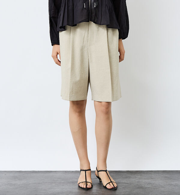 Rouge vif「【Le Melange/ル・メランジュ】スラブタッチドライショートパンツ/セット」|その他|