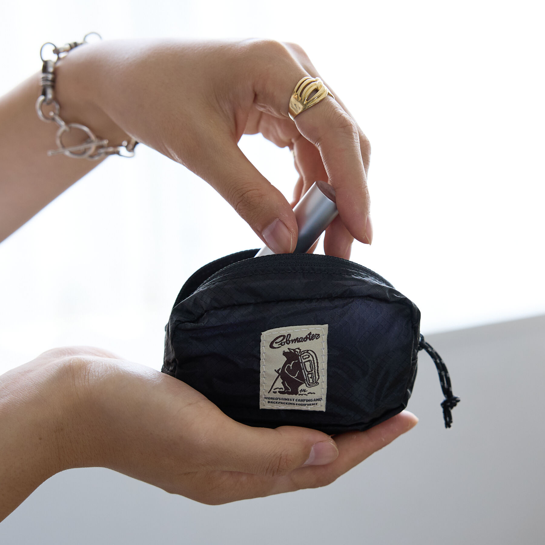 Rouge vif「【COBMASTER/コブマスター】ポーチ/81020600/ユニセックス【WE」|ポーチ|ブラック