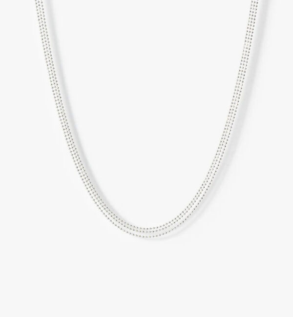 Rouge vif「【MARIHA/マリハ】Silent RainNLスターライト3連 ネックレス」|ネックレス|