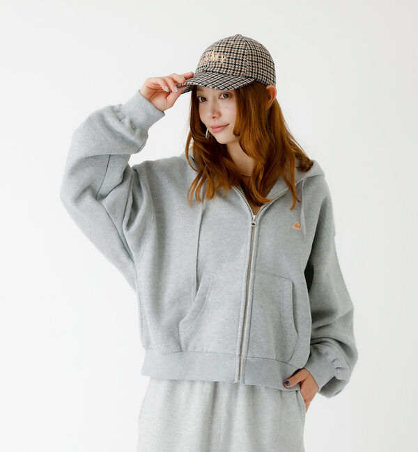 Rouge vif「【KELTY/ケルティ】ミニロゴクロップドジップパーカー / フーディ」|パーカー|