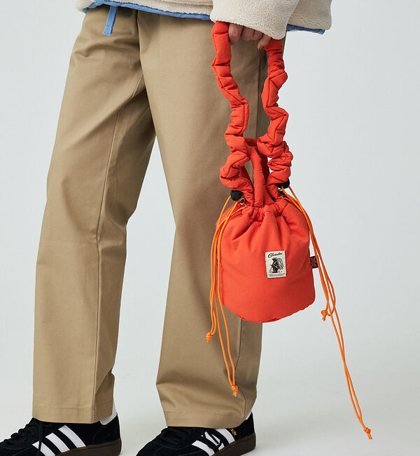 Rouge vif「【COBMASTER/コブマスター】PADDED-MUFFIN DRAWSTRI」|ショルダー・メッセンジャー|オレンジ