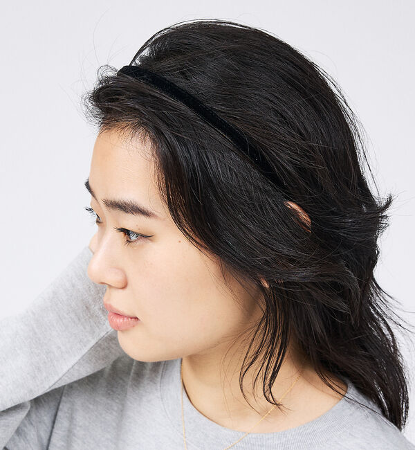 Rouge vif「【Jennifer Ouellette/ジェニファー・オーレット】ベルベットリバ」|ヘアバンド|