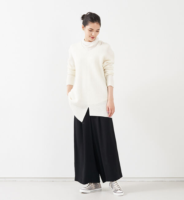 qualite「ブークレーリブニットプルオーバー」|ニット・セーター|