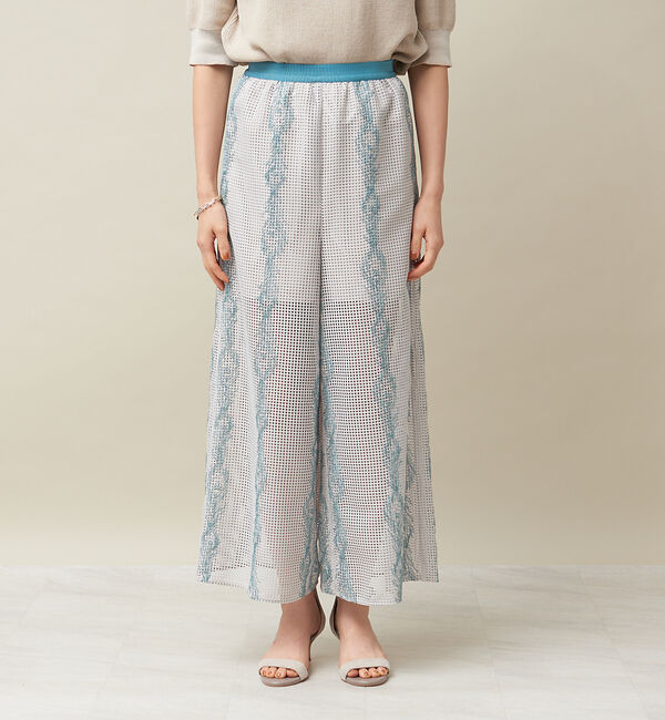 qualite「スクエアレースエンブロパンツ」|その他|