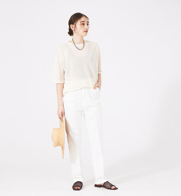 AU BANNISTER「エコレザーメッシュフラットサンダル」|サンダル|