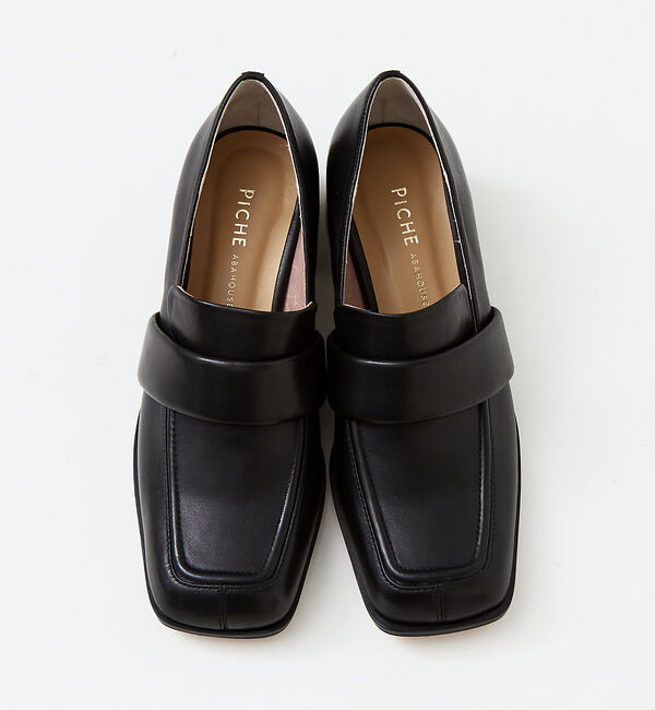 AU BANNISTER「スクエアトゥヒールアップローファー」|ローファー|