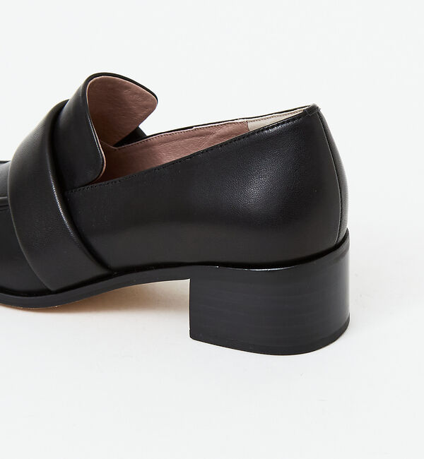 AU BANNISTER「スクエアトゥヒールアップローファー」|ローファー|