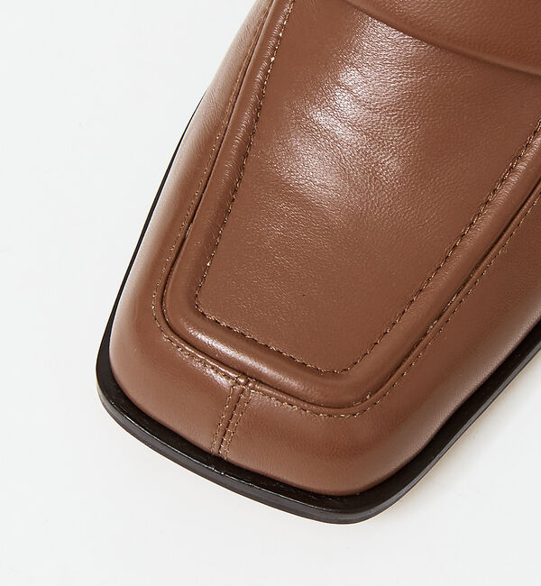 AU BANNISTER「スクエアトゥヒールアップローファー」|ローファー|