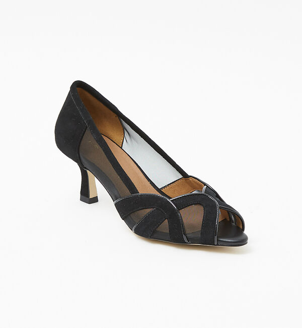 AU BANNISTER「パイピングデザインチュールパンプス」|パンプス|