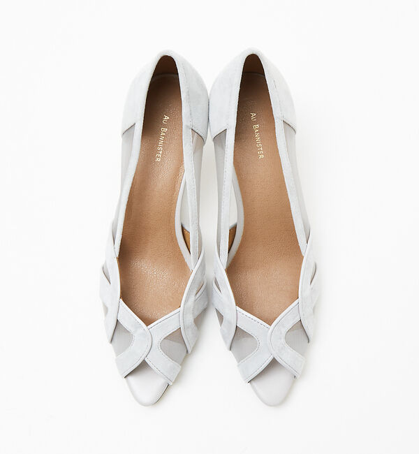 AU BANNISTER「パイピングデザインチュールパンプス」|パンプス|