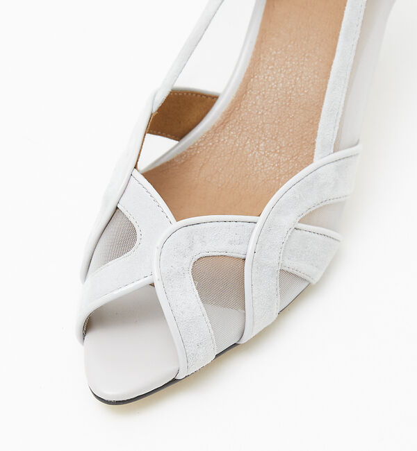 AU BANNISTER「パイピングデザインチュールパンプス」|パンプス|