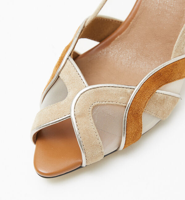 AU BANNISTER「パイピングデザインチュールパンプス」|パンプス|