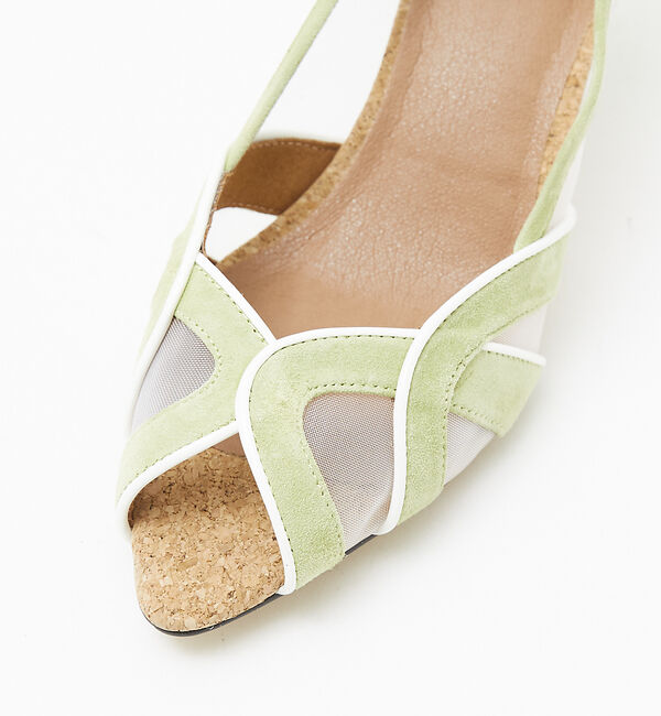 AU BANNISTER「パイピングデザインチュールパンプス」|パンプス|