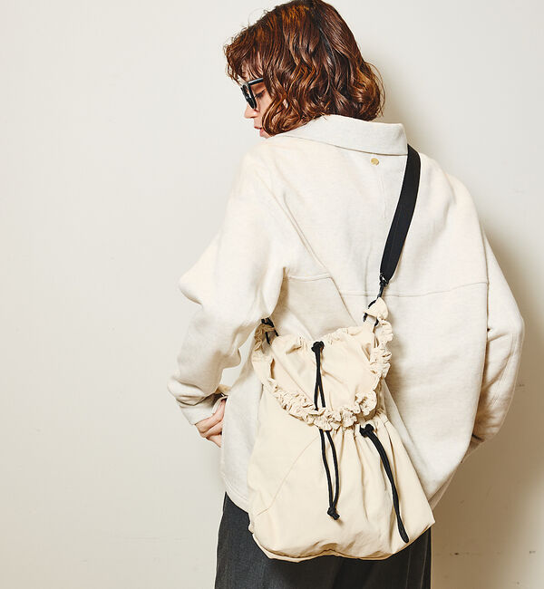 LOWELL things「●SOEUR/フリルハンドルショルダーバッグ」|ショルダー・メッセンジャー|