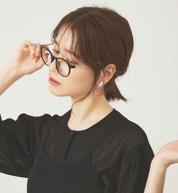 abahouse mavie「シアーアンサンブルサマーニット」|カーディガン|