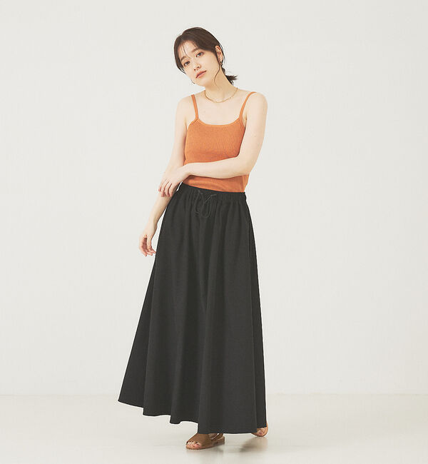 abahouse mavie「シアーアンサンブルサマーニット」|カーディガン|