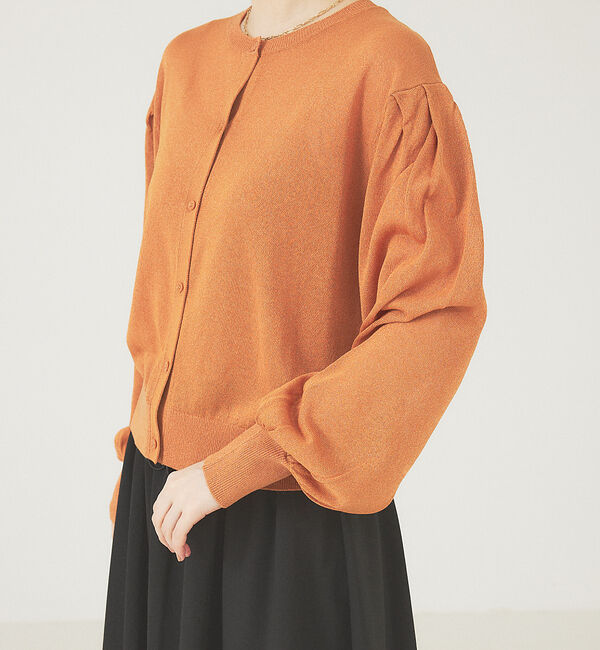 abahouse mavie「シアーアンサンブルサマーニット」|カーディガン|