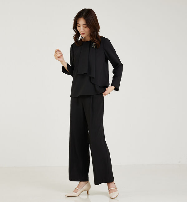 abahouse mavie「【エニデイカセット】タックストレートパンツ」|その他|