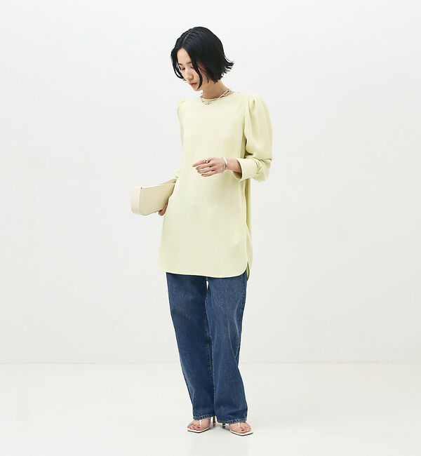 The Store by C' 「【MARIAMcMANUS】ギャザーショルダーミニドレス」|スカート|