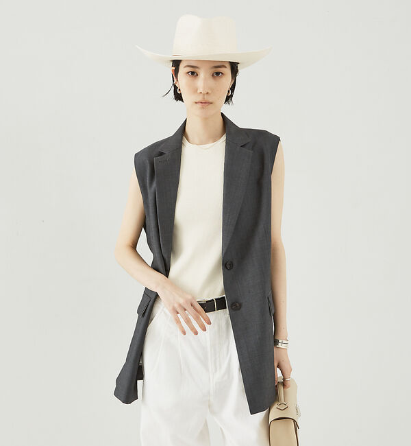 The Store by C' 「【COCUCA】オーバーサイジングベスト」|ダウンベスト・ベスト|