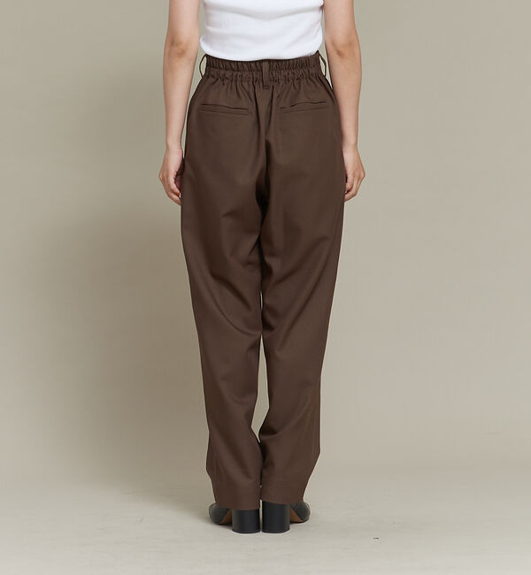 NOMINE「【セットアップ可能】ウールライクタックパンツ」|スラックス|