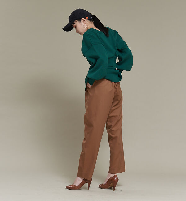 NOMINE「【セットアップ可能】ウールライクタックパンツ」|スラックス|