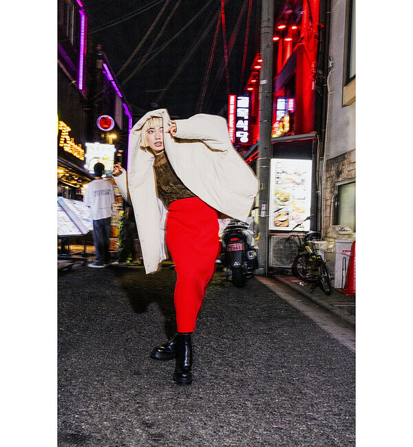 NOMINE「中綿 ボリューム フード ブルゾン」|ダウン|