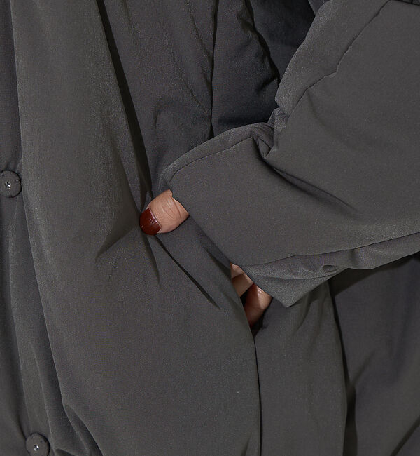 NOMINE「中綿 ボリューム フード ブルゾン」|ダウン|