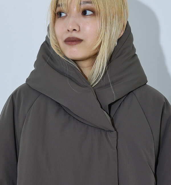 NOMINE「中綿 ボリューム フード ブルゾン」|ダウン|