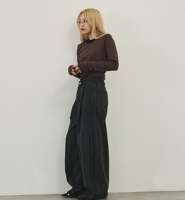 NOMINE「【Miller】パネルロングスリーブロンT」|Tシャツ・カットソー|