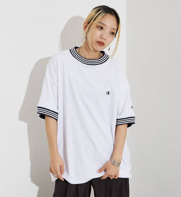 NOMINE「【WEB限定】Champion パイル Tシャツ」|Tシャツ・カットソー|