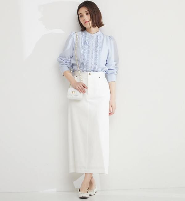 TIARA「フリルシャツブラウス」|シャツ・ブラウス|