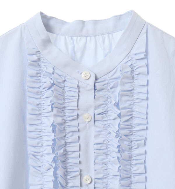 TIARA「フリルシャツブラウス」|シャツ・ブラウス|