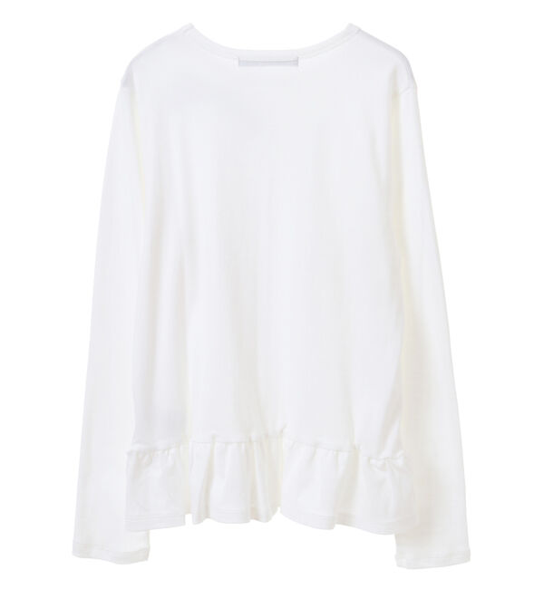  「【Bilitis dix-sept ans/ビリティス・ディセッタン】裾フリルカットソー」|Tシャツ・カットソー|