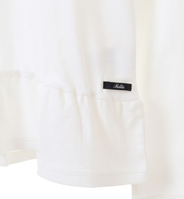  「【Bilitis dix-sept ans/ビリティス・ディセッタン】裾フリルカットソー」|Tシャツ・カットソー|