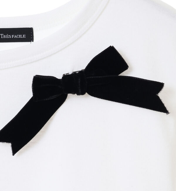  「【Bilitis dix-sept ans/ビリティス・ディセッタン】裾フリルカットソー」|Tシャツ・カットソー|