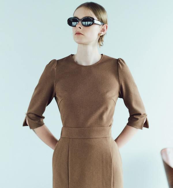 TIARA「パールアクセントトップス」|シャツ・ブラウス|