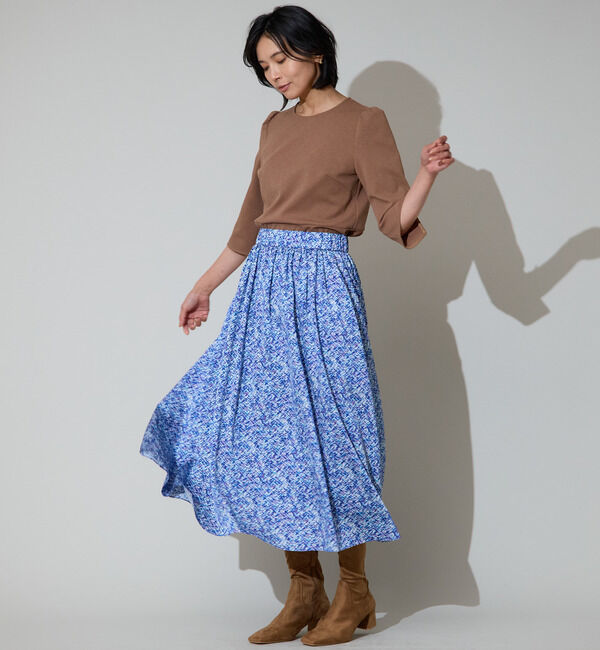 TIARA「パールアクセントトップス」|シャツ・ブラウス|