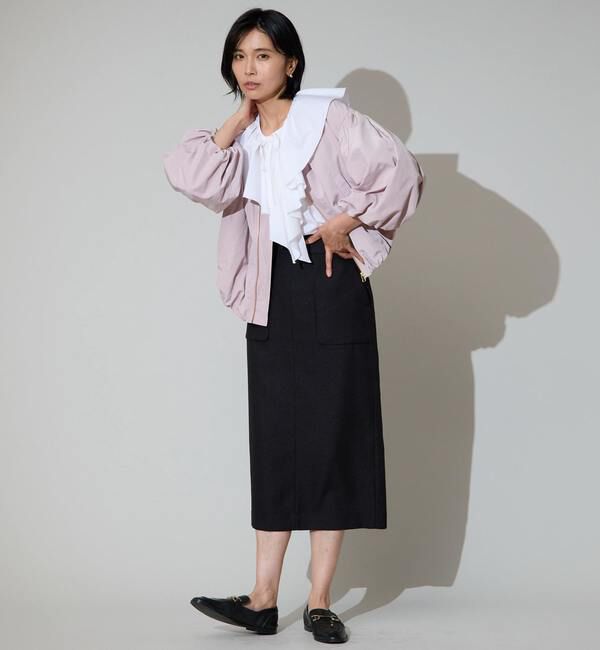 TIARA「ギャザーMA1」|ブルゾン・スタジャン|