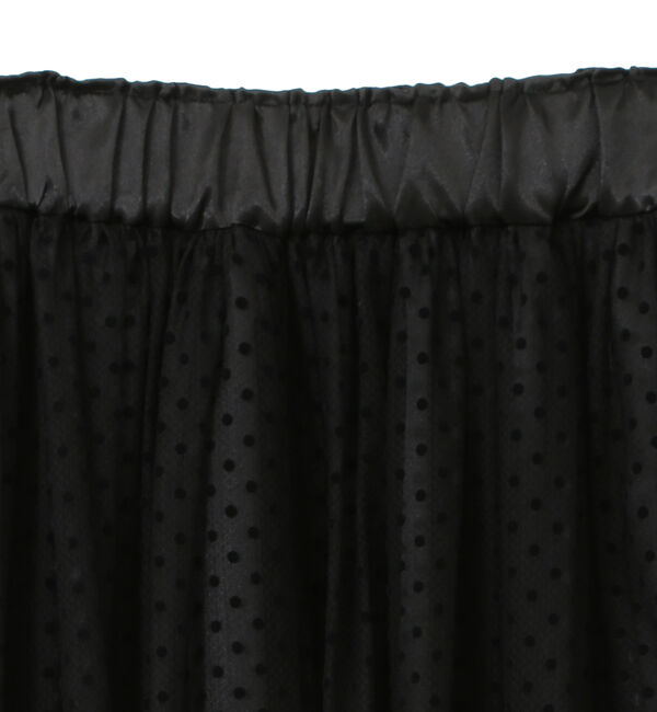 TIARA「ドットプリントチュールスカート」|スカート|