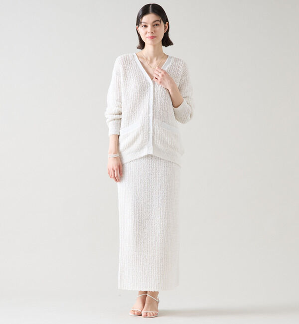 TIARA「ツイードライクニットスカート」|スカート|