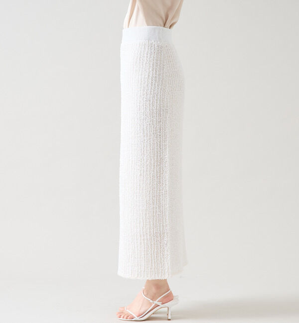 TIARA「ツイードライクニットスカート」|スカート|
