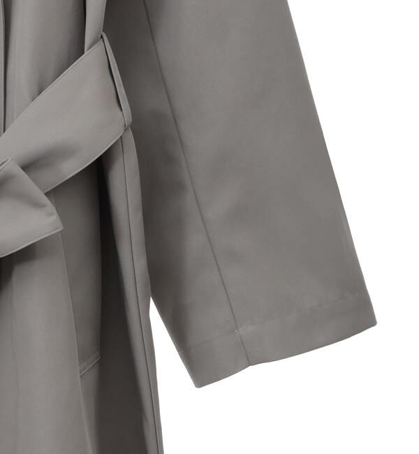 TIARA「ダブルブレストワイドコート」|トレンチコート|